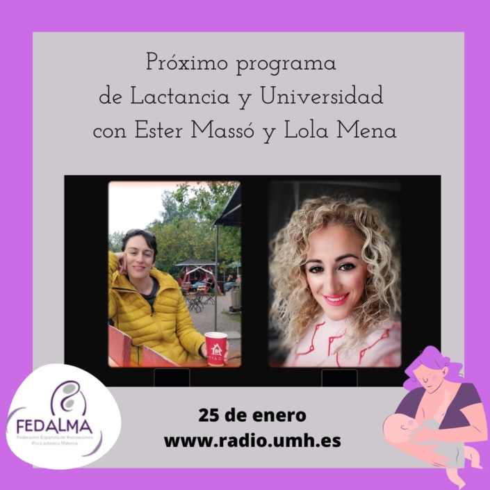 Programa LACTANCIA Y UNIVERSDAD núm 12